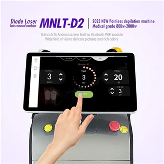 מכונת הסרת שיער בלייזר דיודה באורך 3 גלים