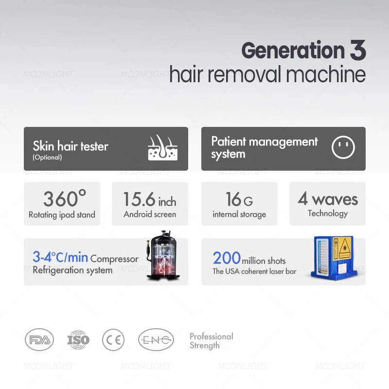 Professional MNLT Diode Laser Hair Removal Machine suppliers